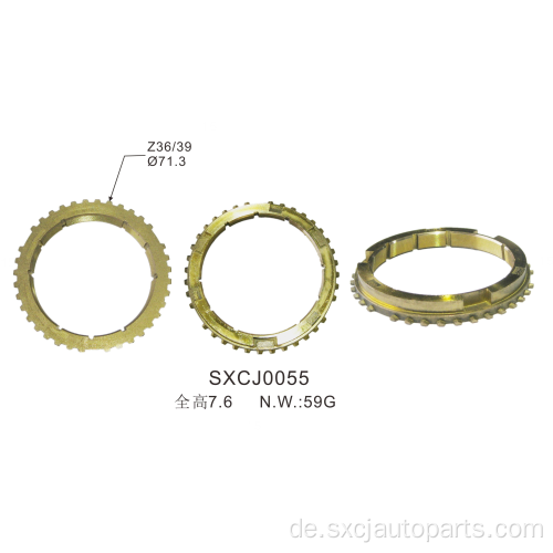 Auto-Teile-Transmissions-Synchronizer-Ring OEM 037-1701134/LD516MFG-11351 für Toyota